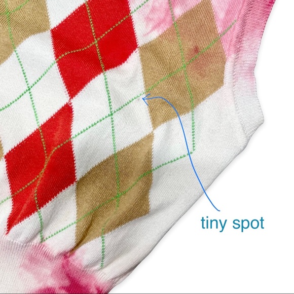 ❤️ SOLD ❤️ Vivienne Westwood Vest Anglomania Argyle Distressed Punk Sweater - Picture 11 of 11